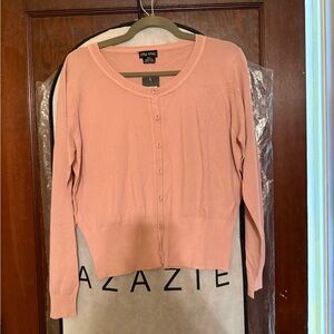 City Chic Pink Button Down Shirt